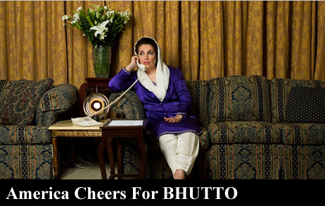 America Cheers for BHUTTO