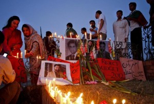 Islamabad vigil for Saleem Shahzad