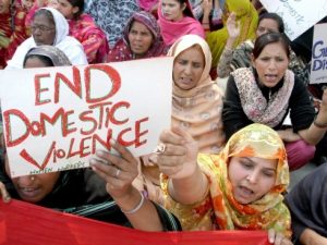 Women demand end to domestic violence