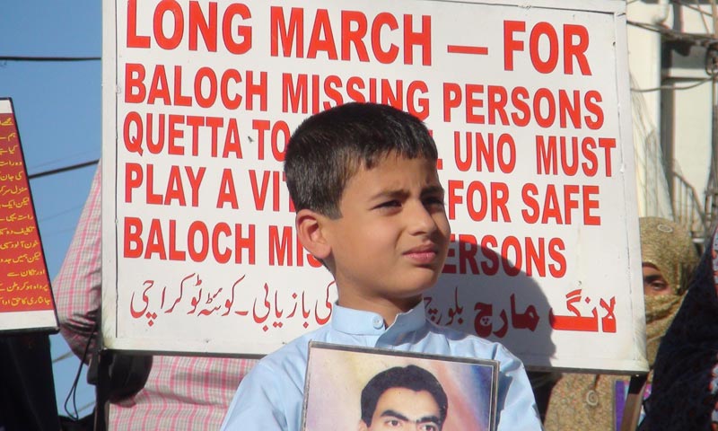 Long march for missing Baloch