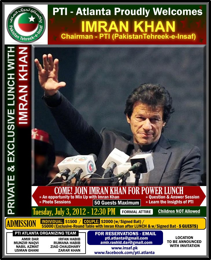 PTI Atlanta 2012 Fundraiser