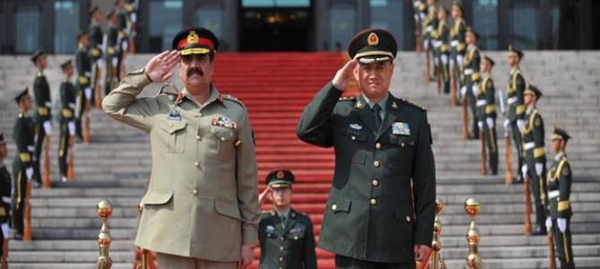 Gen Raheel Sharif in China