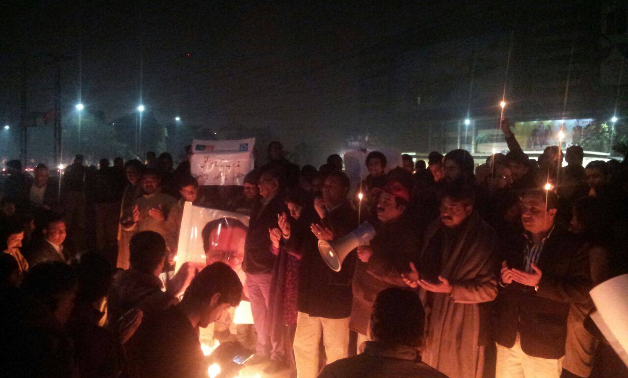 Salmaan Taseer vigil