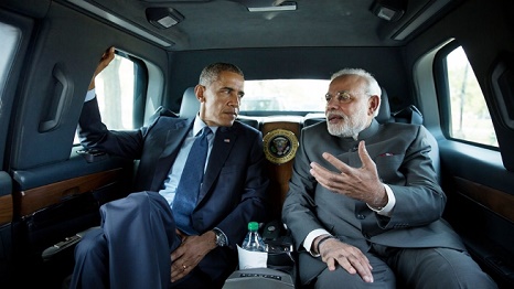 Obama and Modi