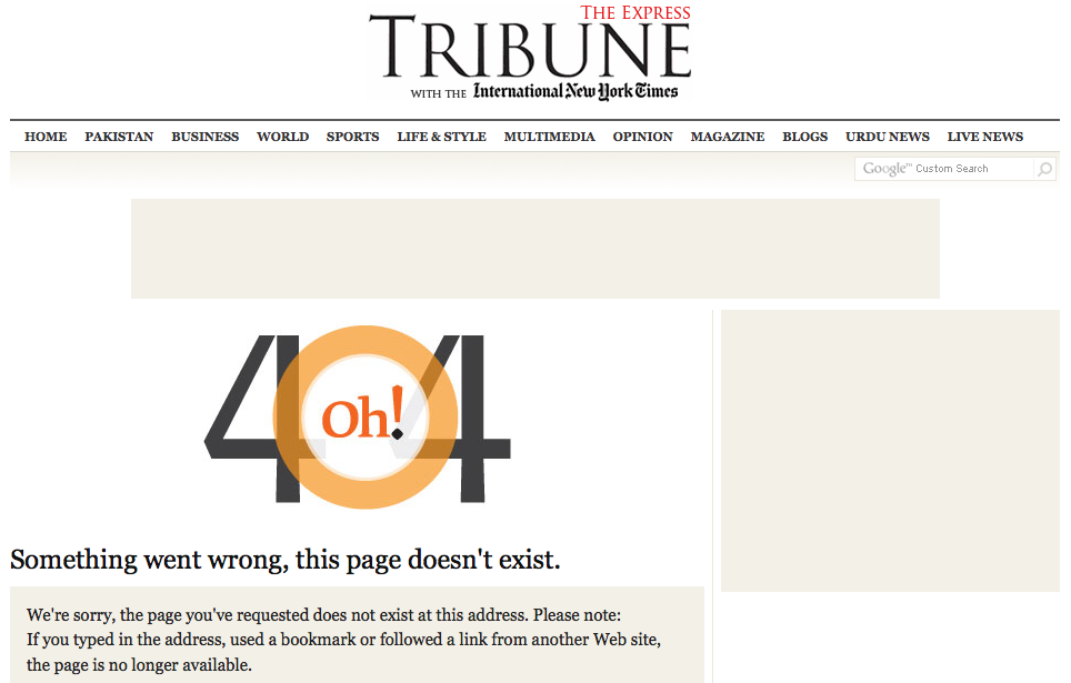 Express Tribune removes article about ISI