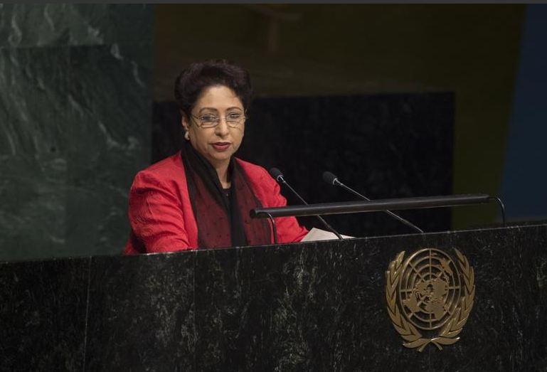 Maleeha Lodhi at UN