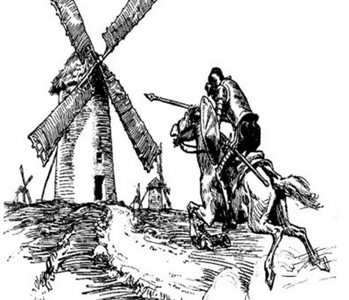 tilting at windmills