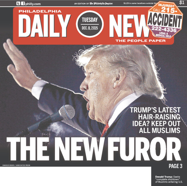Daily News Donald Trump Hitler