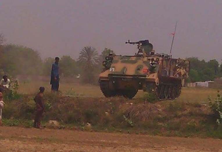 Army's anti-farmer operations in Okara