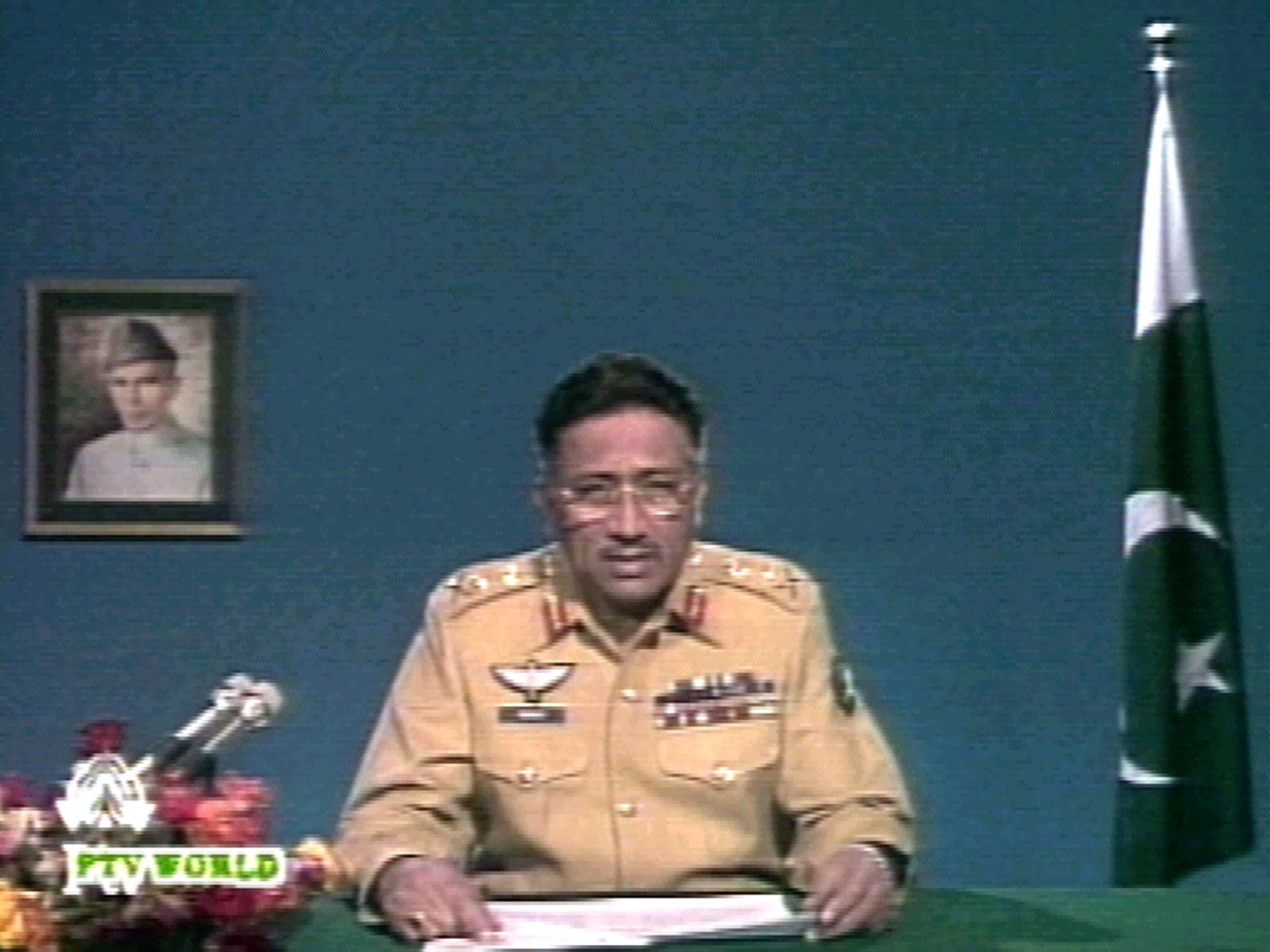 Gen Musharraf PTV coup